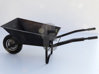 Количка строителна тип РК1 черна - БЪЛГАРСКА